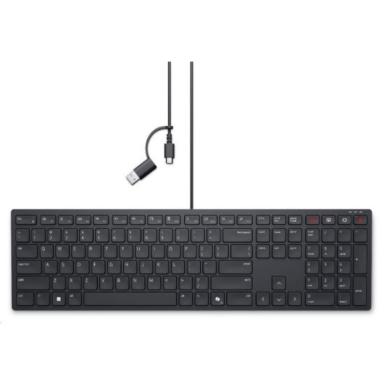 Obrázek DELL Wired Collaboration Keyboard - KB525C - US International (QWERTY)