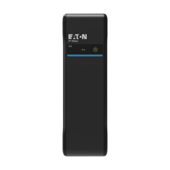 Obrázek Eaton 3P Ellipse UPS DIN 550 VA, 330 W, Vstup: C14, Výstupy: (3) Typ E, (1) Pouze přepěťová ochrana Typ E, Tower