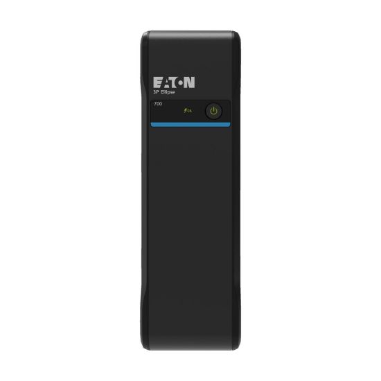 Obrázek Eaton 3P Ellipse UPS FR, 700 VA, 420 W, Vstup: C14, Výstupy: (3) Typ E, (1) Pouze přepěťová ochrana Typ E, Tower