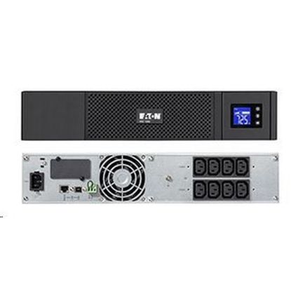 Obrázek Eaton 5SC 1000i Rack 2U, UPS 1000VA / 700 W, 8 zásuvek IEC, LCD
