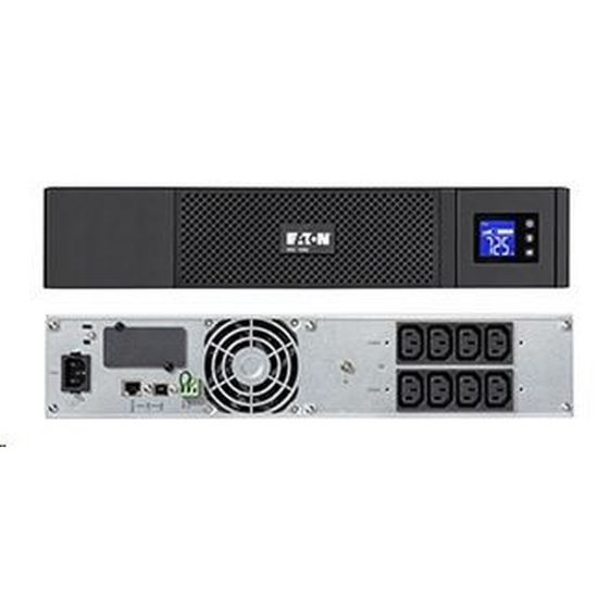 Obrázek Eaton 5SC 1000i Rack 2U, UPS 1000VA / 700 W, 8 zásuvek IEC, LCD