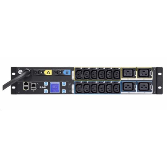 Obrázek Eaton rozvodný panel EPDU MI 2U (309 32A 1P)12XC13: 4XC19