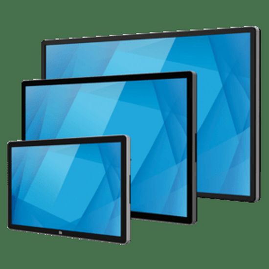 Obrázek Elo 5554L , 138.6cm (54.6''), Projected Capacitive, 4K, USB- C, Ethernet, kit, black
