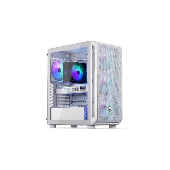 Obrázek ENDORFY Case Arx 500 ARGB, Průhledná bočnice, ATX, 4 x 140mm ARGB Fan, bílá