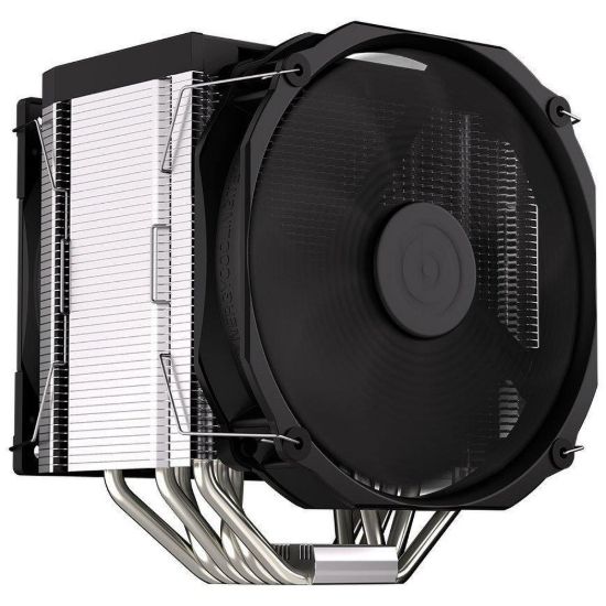Obrázek ENDORFY Chladič CPU Fortis 5 Dual Fan, 1 x 120mm, 1 x 140mm, LGA1851, AM5, černá