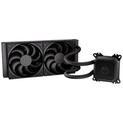 Obrázek ENDORFY Vodní chladič Navis F240, 2 x 120mm, LGA1851, AM5, černá