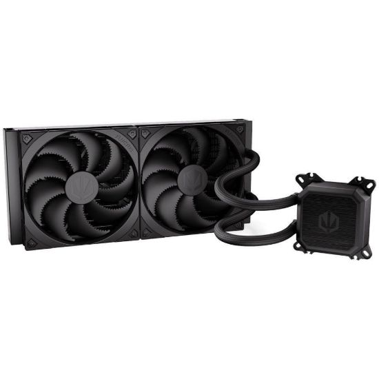 Obrázek ENDORFY Vodní chladič Navis F280, 2 x 140mm, LGA1851, AM5, černá