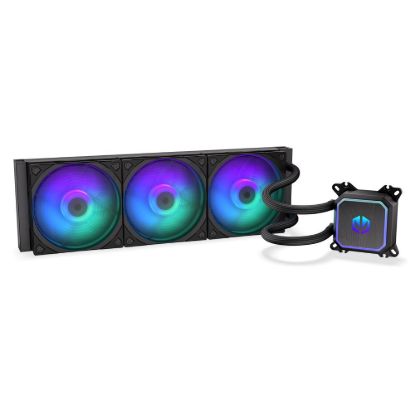 Obrázek ENDORFY Vodní chladič Navis F360 ARGB, 3 x 120mm, LGA1851, AM5, černá