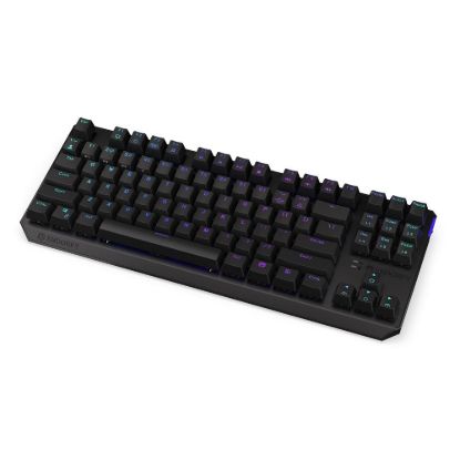 Obrázek ENDORFY Klávesnice Thock TKL Wireless Red, Mechanická, Bezdrátová, ARGB, černá