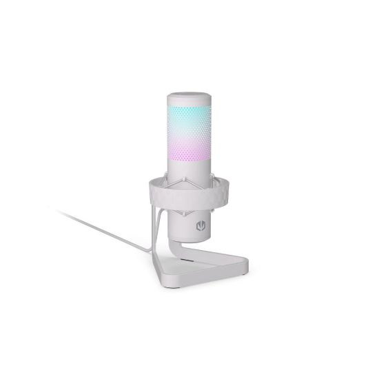 Obrázek ENDORFY Mikrofon AXIS Streaming Onyx White, USB, 3.5mm jack, bílá