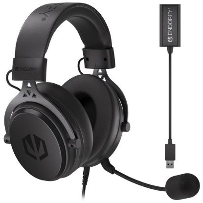 Obrázek ENDORFY Sluchátka Viro Plus USB, 3.5mm jack, USB, černá
