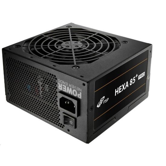 Obrázek Fortron zdroj 650 W HEXA 85+ PRO 650, full range, ATX, Bronze, DC/ DC
