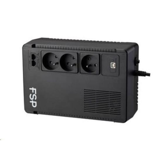Obrázek Fortron UPS FSP ECO 800 FR, 800 VA / 480 W, USB, RJ45, line interactive