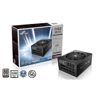 Obrázek Fortron zdroj 1200 W HYDRO PTM PRO 1200, 80PLUS Platinum, modular (ATX 3.0, PCIe 5.0)