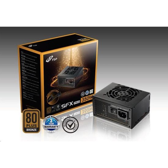 Obrázek Fortron zdroj 450 W SFX PRO 450, 80PLUS Bronze, Full Range, SFX&ATX, full protections