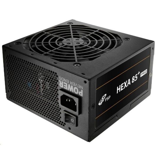Obrázek Fortron zdroj 550 W HEXA 85+ PRO 550, full range, ATX, Bronze, DC/ DC
