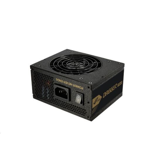 Obrázek Fortron zdroj 650 W DAGGER PRO 650, 80+ GOLD, Full Range, Modular cable, SFX&ATX, full protectiion, 8cm dual BB