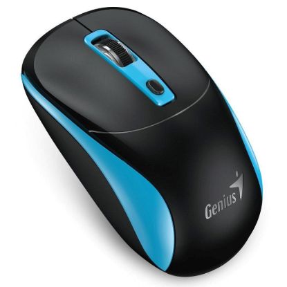 Obrázek GENIUS myš NX- 7123/ 1200 dpi/ bezdrátová/ Copilot/ černo- modrá