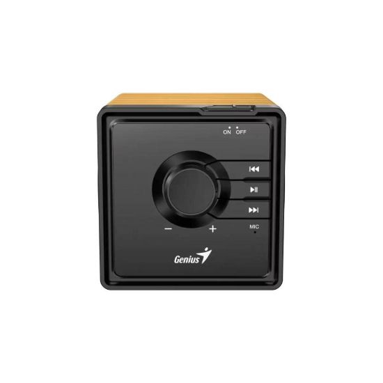 Obrázek GENIUS Reproduktor SP- 916BT, BT, 6 W, světlé dřevo