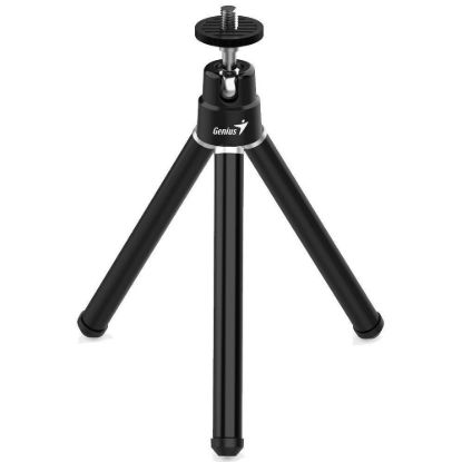 Obrázek GENIUS stativ Tripod 1/ trojnožka pro fotoaparáty a webové kamery/ 1, 4"/ kovový