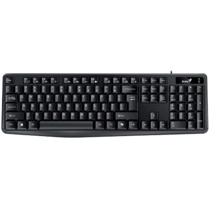 Obrázek GENIUS klávesnice KB- 117, Drátová, Copilot, USB, černá, CZ+SK layout