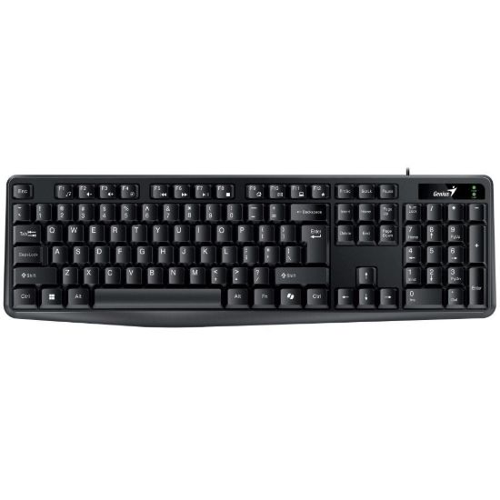 Obrázek GENIUS klávesnice KB- 117, Drátová, Copilot, USB, černá, CZ+SK layout
