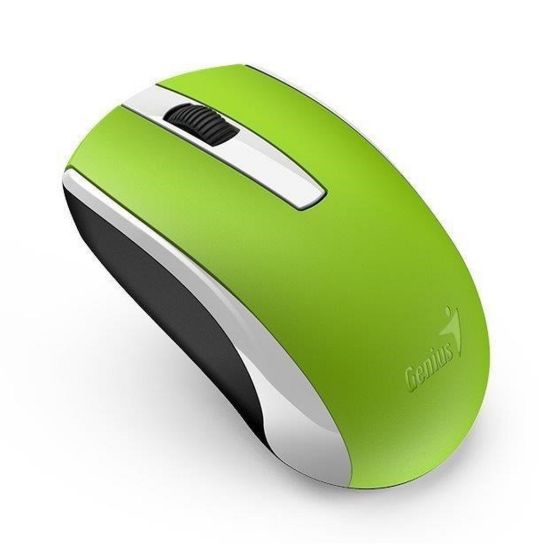 Obrázek GENIUS myš ECO- 8100/ 1600 dpi/ dobíjecí/ bezdrátová/ zelená