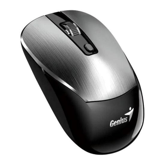 Obrázek GENIUS myš NX- 7125 Silver/ 1200 dpi/ bezdrátová/ Copilot/ stříbrná