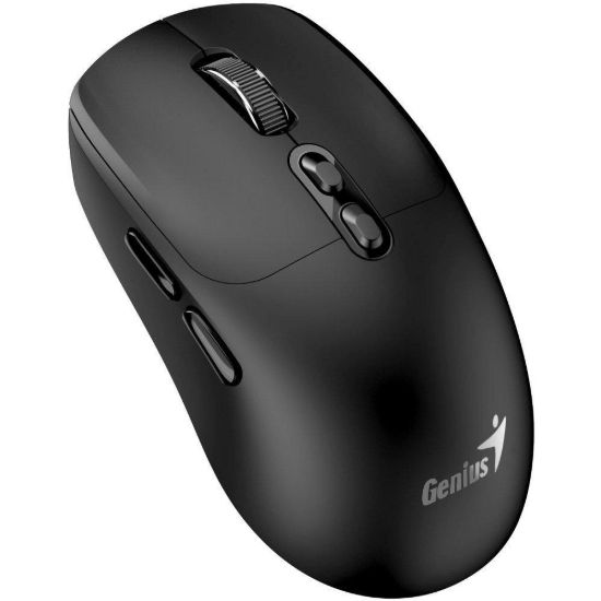 Obrázek GENIUS myš NX- 8080S BT/ duální Bluetooth + 2, 4GHz/ 1600 dpi/ Copilot/ bezdrátová/ tichá/ černá