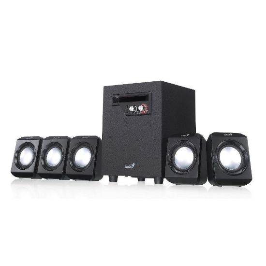 Obrázek GENIUS repro SW- 5.1 1020 v2, 26 W, černé