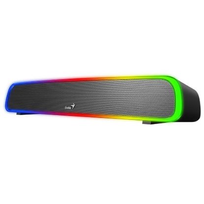Obrázek GENIUS reproduktory USB SoundBar 200BT/ Bluetooth/ 3, 5" jack/ 4 W/ RGB/ černá