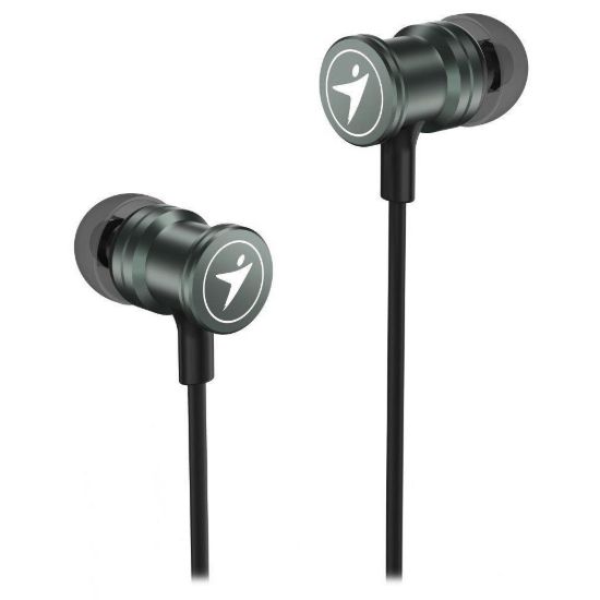 Obrázek GENIUS sluchátka HS- M316 METALLIC IRON GREY, 4pin 3, 5 mm jack, kovově šedá