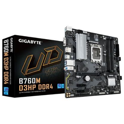 Obrázek GIGABYTE MB Sc LGA1700 B760M D3HP DDR4, Intel B760, 4xDDR4, 1xDP, 1xHDMI, 1xVGA, mATX