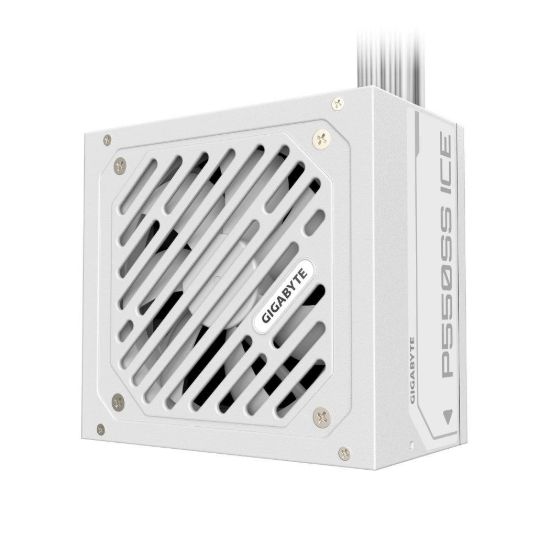 Obrázek GIGABYTE zdroj P550SS ICE, 550 W, 80+ Silver, 120mm, ATX 3.0, bílá