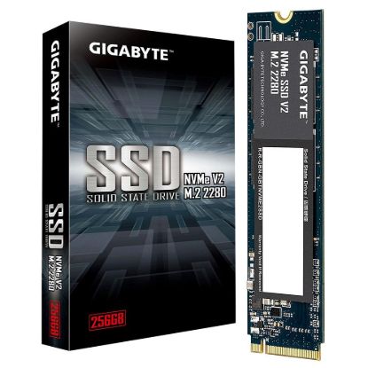Obrázek GIGABYTE SSD NVMe V2 256 GB, PCIe Gen3 x 4, M.2 2280, (R: 3200MB/ s, W: 1200MB/ s)