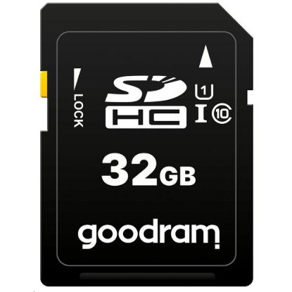 Obrázek GOODRAM SDHC karta 32 GB (R: 100/ W: 10 MB/ s) UHS- I Class 10