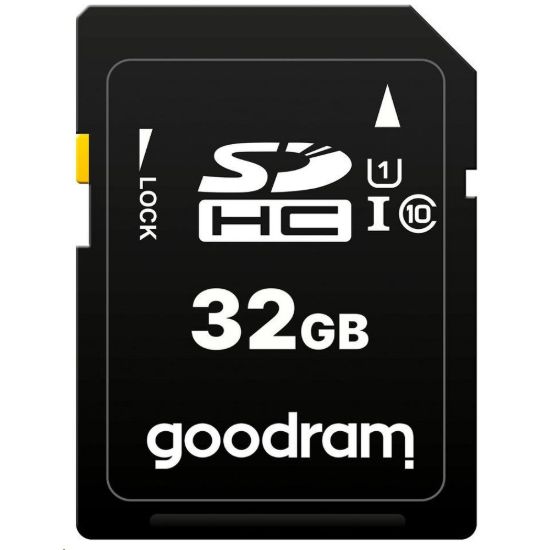 Obrázek GOODRAM SDHC karta 32 GB (R: 100/ W: 10 MB/ s) UHS- I Class 10