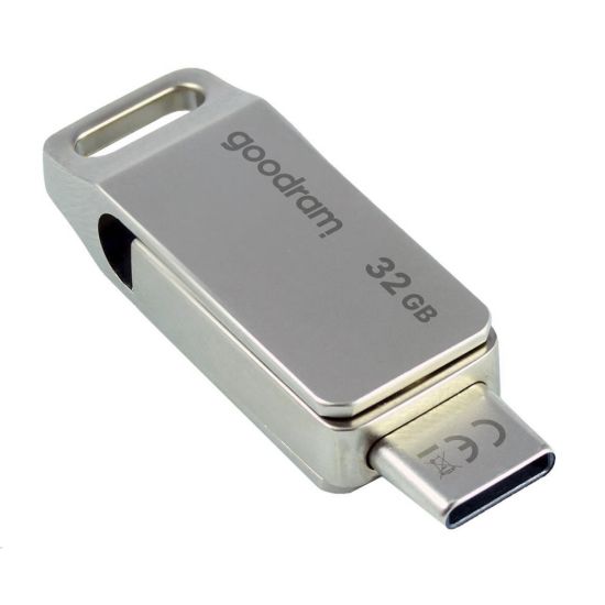 Obrázek GOODRAM Flash Disk 32 GB ODA3, USB 3.2, stříbrná