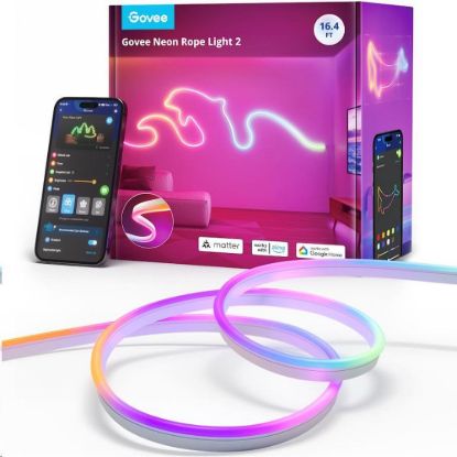 Obrázek Govee Neon 2 MATTER ohebný LED pásek (5m) - RGBIC