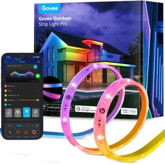 Obrázek Govee Outdoor Pro SMART RGBICWW LED pásek 10m - venkovní
