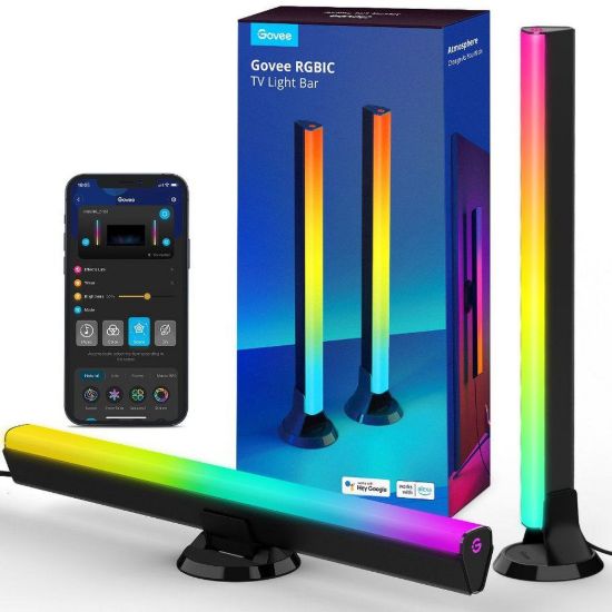 Obrázek Govee SMART LED RGBIC Panel 38cm pro TV 43- 75" - 2ks