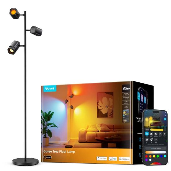 Obrázek Govee Tree Lamp RGBICWW stojací lampa Matter