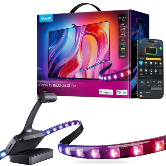 Obrázek Govee TV Backlight 3S Pro 55- 65" SMART LED podsvícení RGBIC