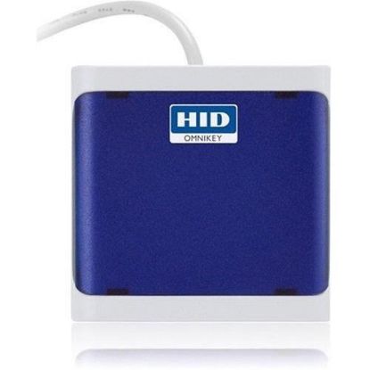 Obrázek OMNIKEY 5027 (Dark Blue) Contactless only (13.56 MHZ) reader Keyboard Wedge Output Mltp10