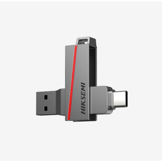 Obrázek HIKSEMI Flash Disk 128 GB Dual, USB 3.2 (R: 30- 150 MB/ s, W: 15- 45 MB/ s)