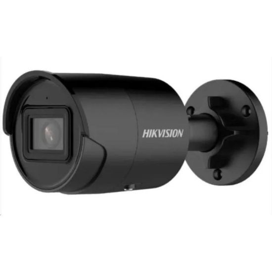 Obrázek Hikvision DS- 2CD2043G2- IU(2.8mm)(BLACK), 4MPix IP Bullet kamera; IR 40m, mikrofon, IP67, černá