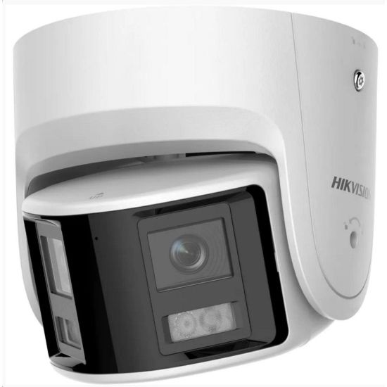 Obrázek HIKVISION DS- 2CD2346G2P- ISU/ SL(2.8MM)(C), 4MPix IP Turret AcuSense panoramatická kamera; IR 30m, WDR 120dB, Audio…
