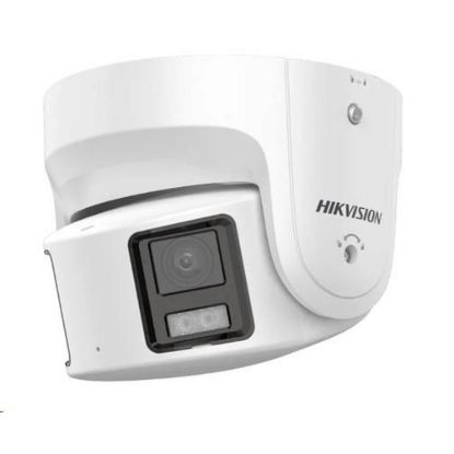 Obrázek HIKVISION DS- 2CD2387G2P- LSU/ SL(4MM)(C), 8MPix IP Turret ColorVu AcuSense panoramatická kamera; LED 30m, WDR 130dB…