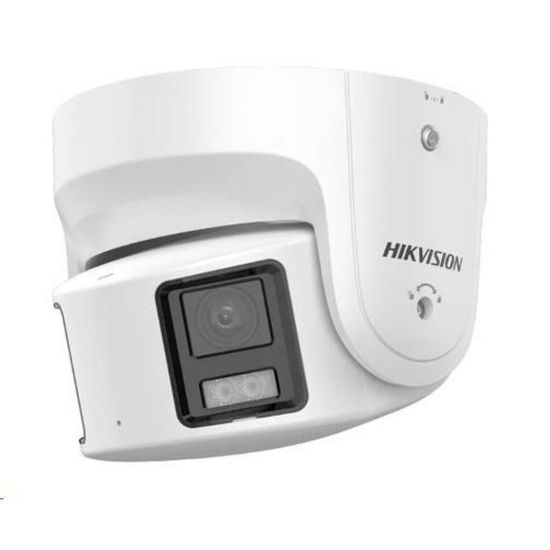Obrázek HIKVISION DS- 2CD2387G2P- LSU/ SL(4MM)(C), 8MPix IP Turret ColorVu AcuSense panoramatická kamera; LED 30m, WDR 130dB…