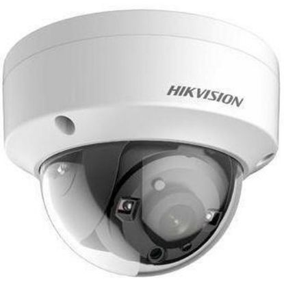 Obrázek HIKVISION DS- 2CE57H8T- VPITF(2.8mm), 5MPix HDTVI Dome kamera; IR 30m, 4v1, IP67, IK10, WDR 130dB